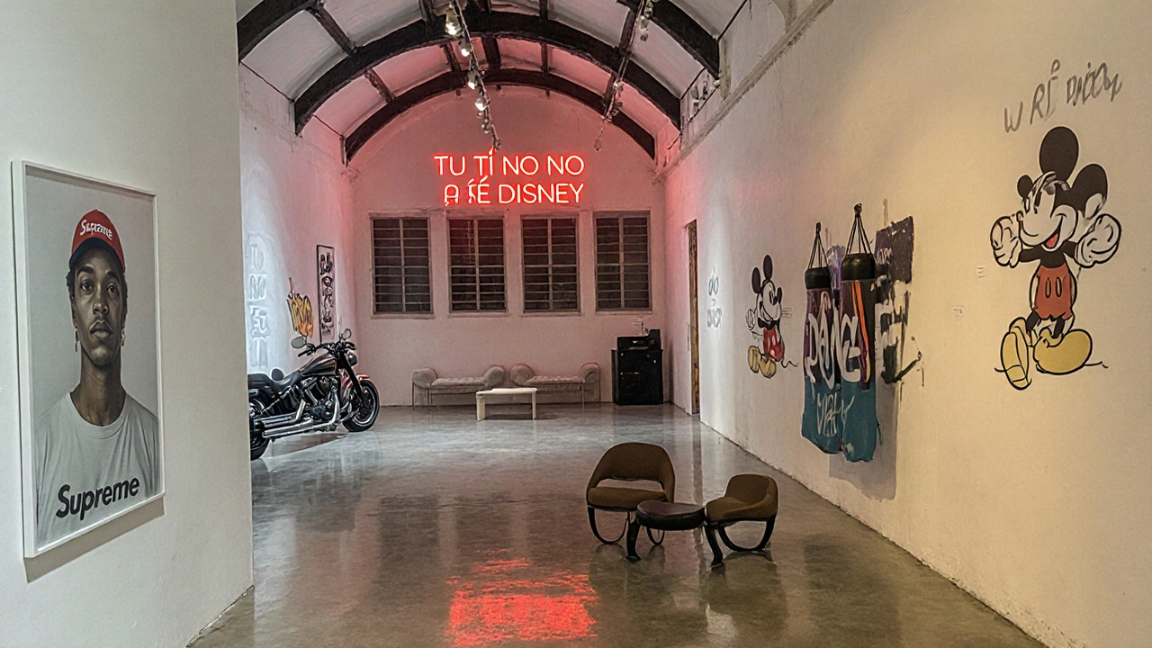 Centro cultural em Santo Cristo abre com arte urbana que reclama: "Você está no Rio, não na Disney"